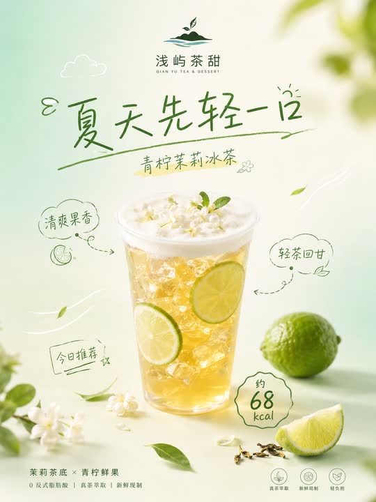轻盈手札产品海报