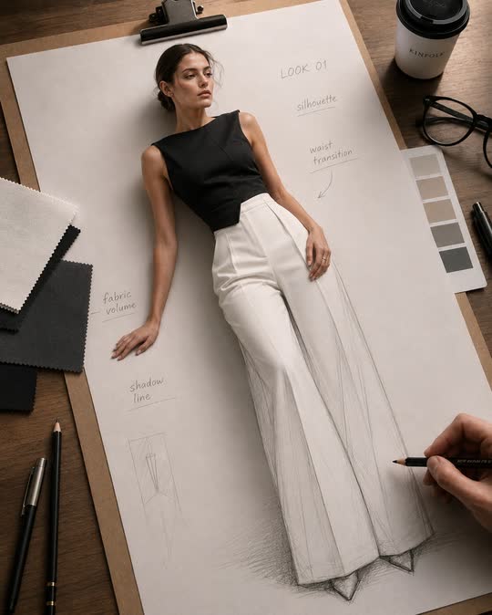 Sketch to Runway 时尚手稿成真